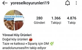 YÖRESEL KÖY ÜRÜNLERİ